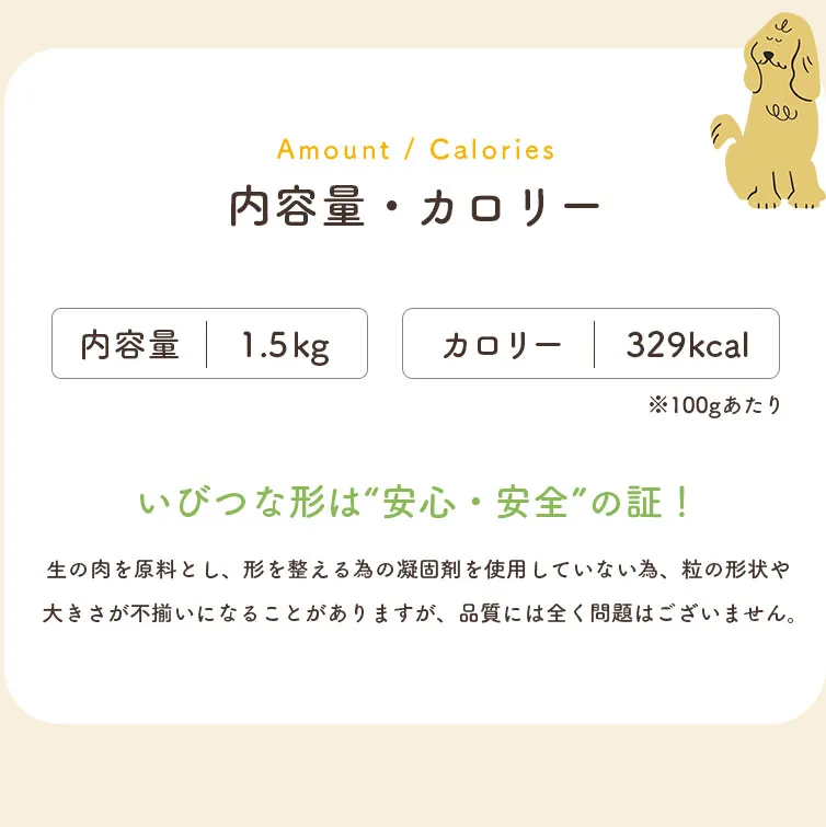 内容量・カロリー